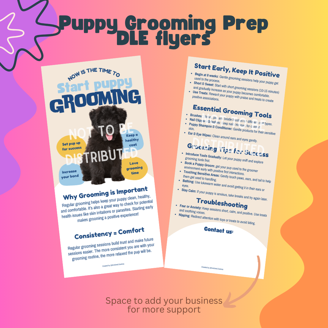 Puppy Prep for Grooming [DLE and eBook] - digital download. PDF